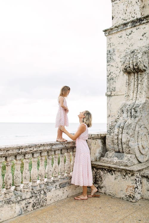 Mer St. Barth Giselle Maxi Dress In Pink Star