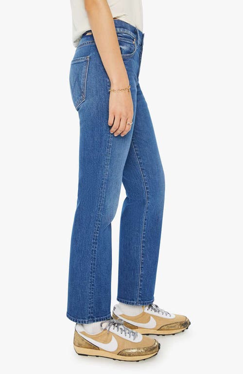 Shop Mother The Slider Hover Straight Leg Jeans In Punch Buggy