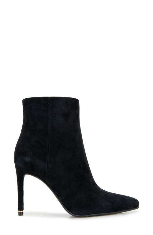 Kenneth Cole Quincy Bootie In Black Suede