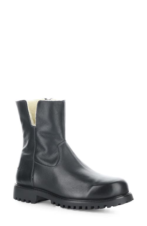 Bos. & Co. Derek Waterproof Boot in Black Feel Leather
