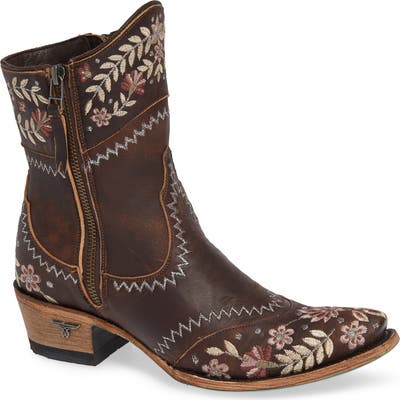 Lane Boots Landrun Gardens Western Boot- Brown