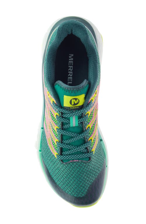 Merrell Rubato J135136 Sneakers Womens Size 8.5 Marine Aqua Running Shoes Tf3700 In Multi