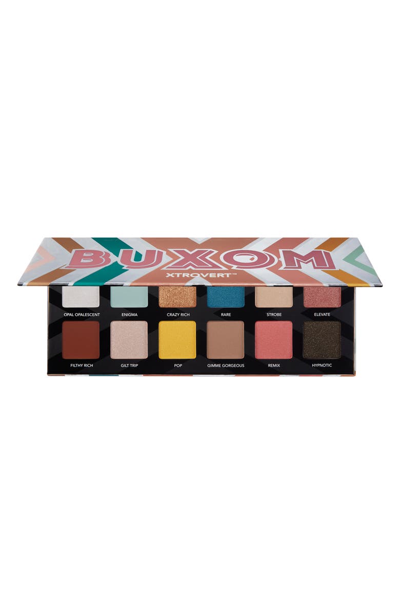 BUXOM XTROVERT Eyeshadow Palette, Main, color, No Color