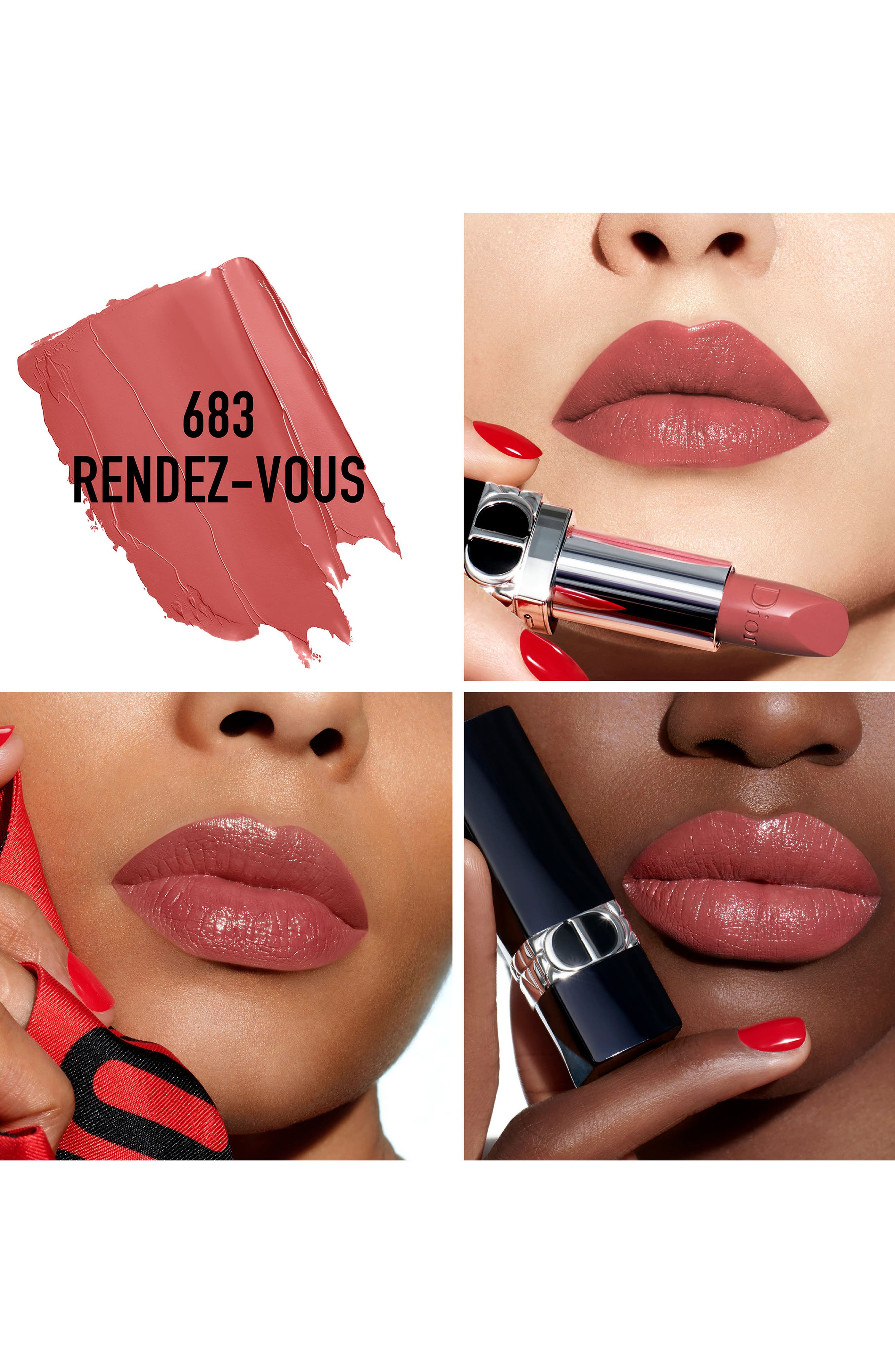 Dior Satin Lipstick Dior Rendezvous Lipstick 683 DIOR Rouge Dior