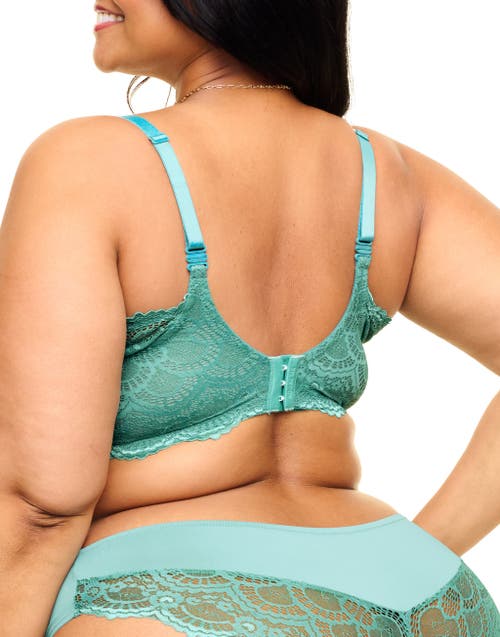Adore Me Jainey Contour Plunge Bra In Green