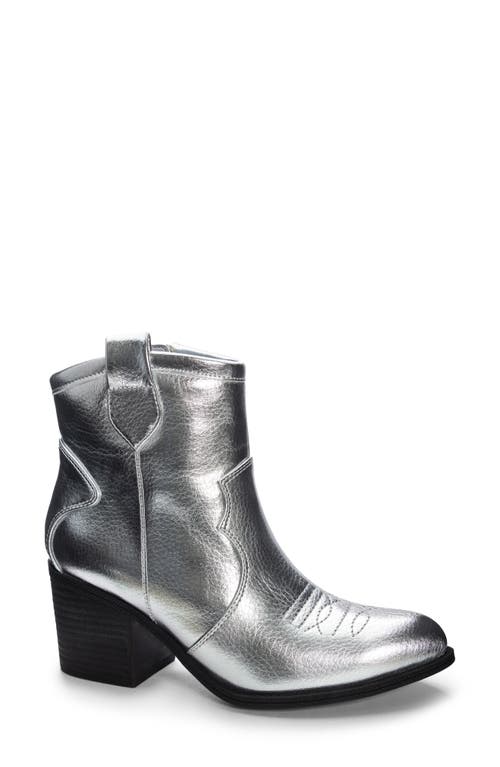 Dirty Laundry Unite Western Bootie in Silver