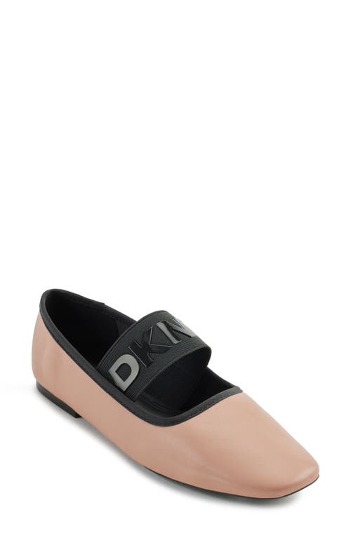 Shop Dkny Dace Mary Jane Ballet Flat In Blush