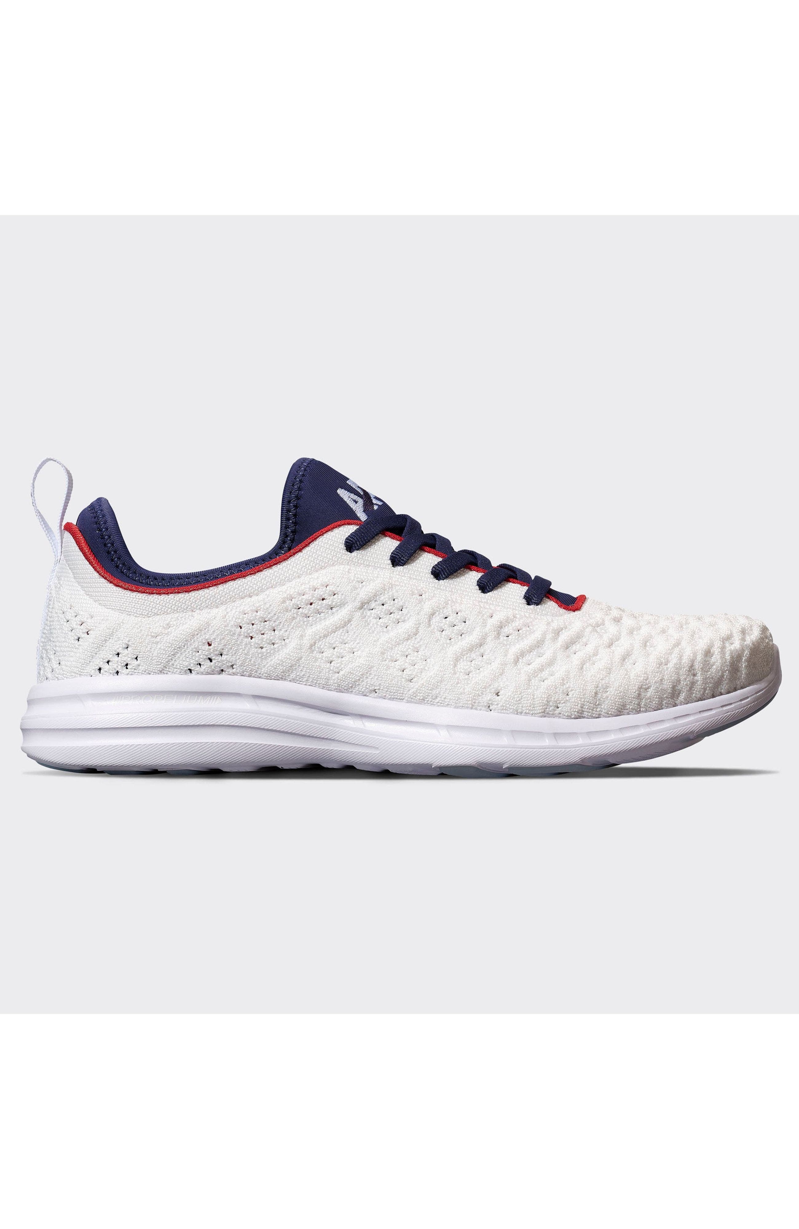 APL Men'S Techloom Phantom Sneakers in White /Royal Navy /Red 