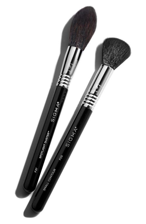 Shop Sigma Beauty Sculpt + Glow Brush Set (limited Edition) $49 Value In No Color