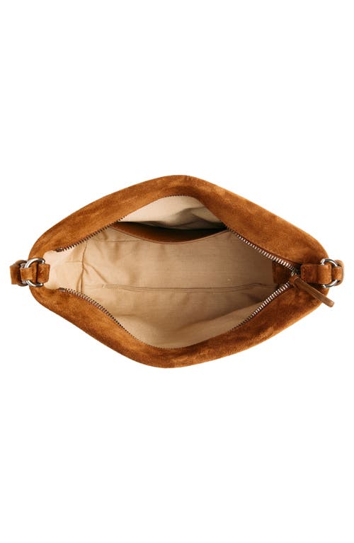 Proenza Schouler Bond Bag In Suede Saddle In Saddle