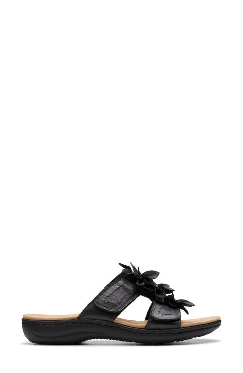 Shop Clarks ® Laurieann Mist Sandal In Black Leather