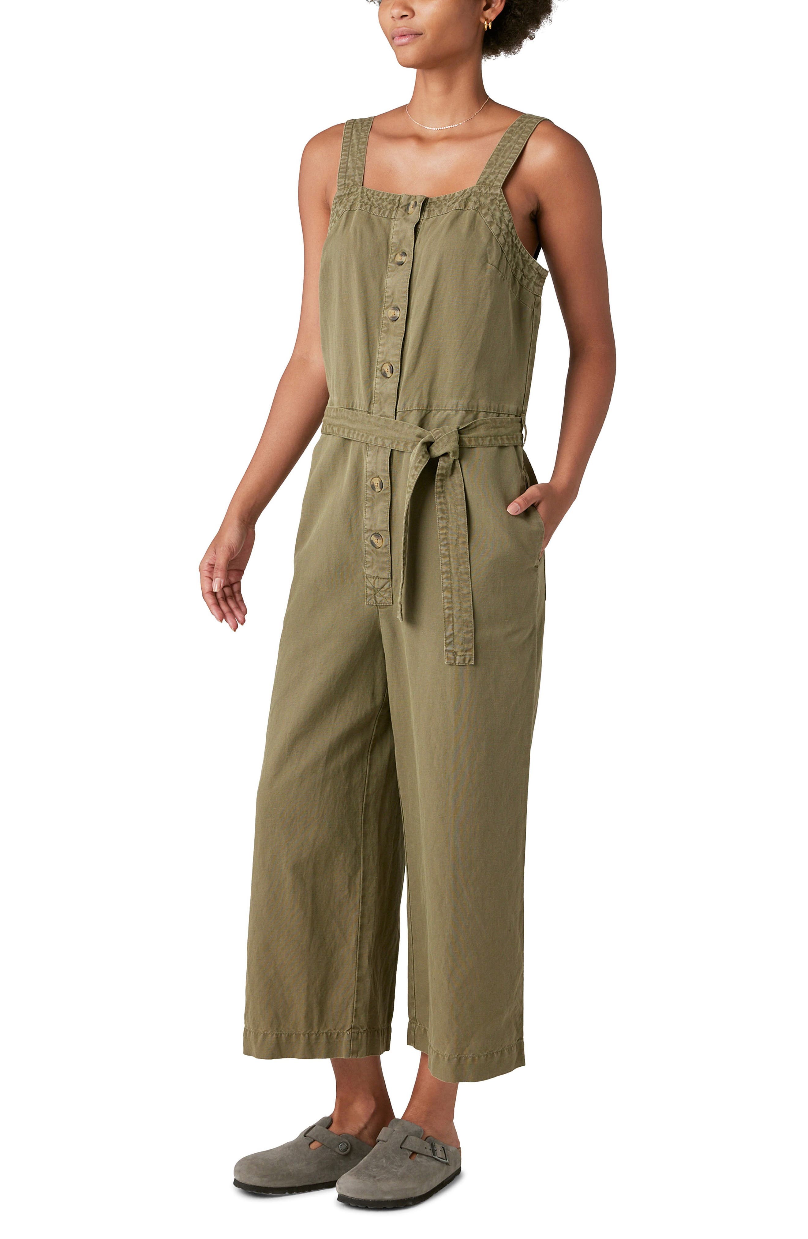 linen jumpsuit nordstrom