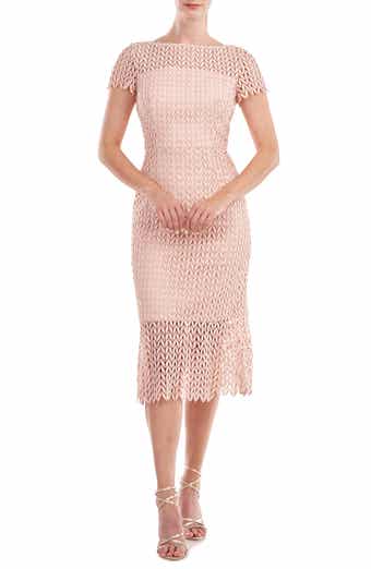 Lucky Brand Printed Midi Dress Peach Multi XS (US 0-2) at  Women's  Clothing store