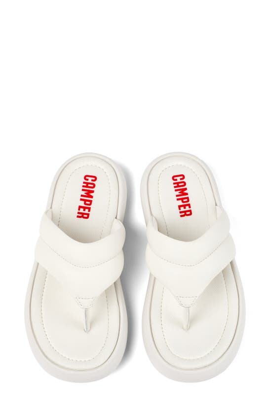 Shop Camper Flota Flip-flop In White Natural