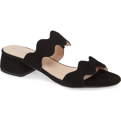 Patricia Green Emilia Slide Sandal- Black