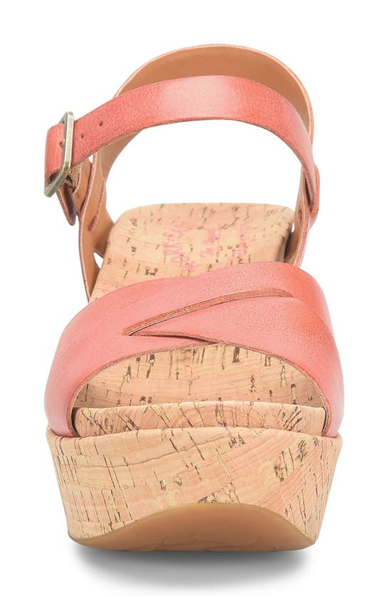 Shop Kork-ease ® Ava 2.0 Sandal In Peach Leather