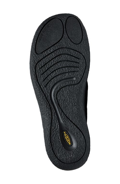 Keen Howser Iii Hybrid Slide Slipper In Black/black Recycled