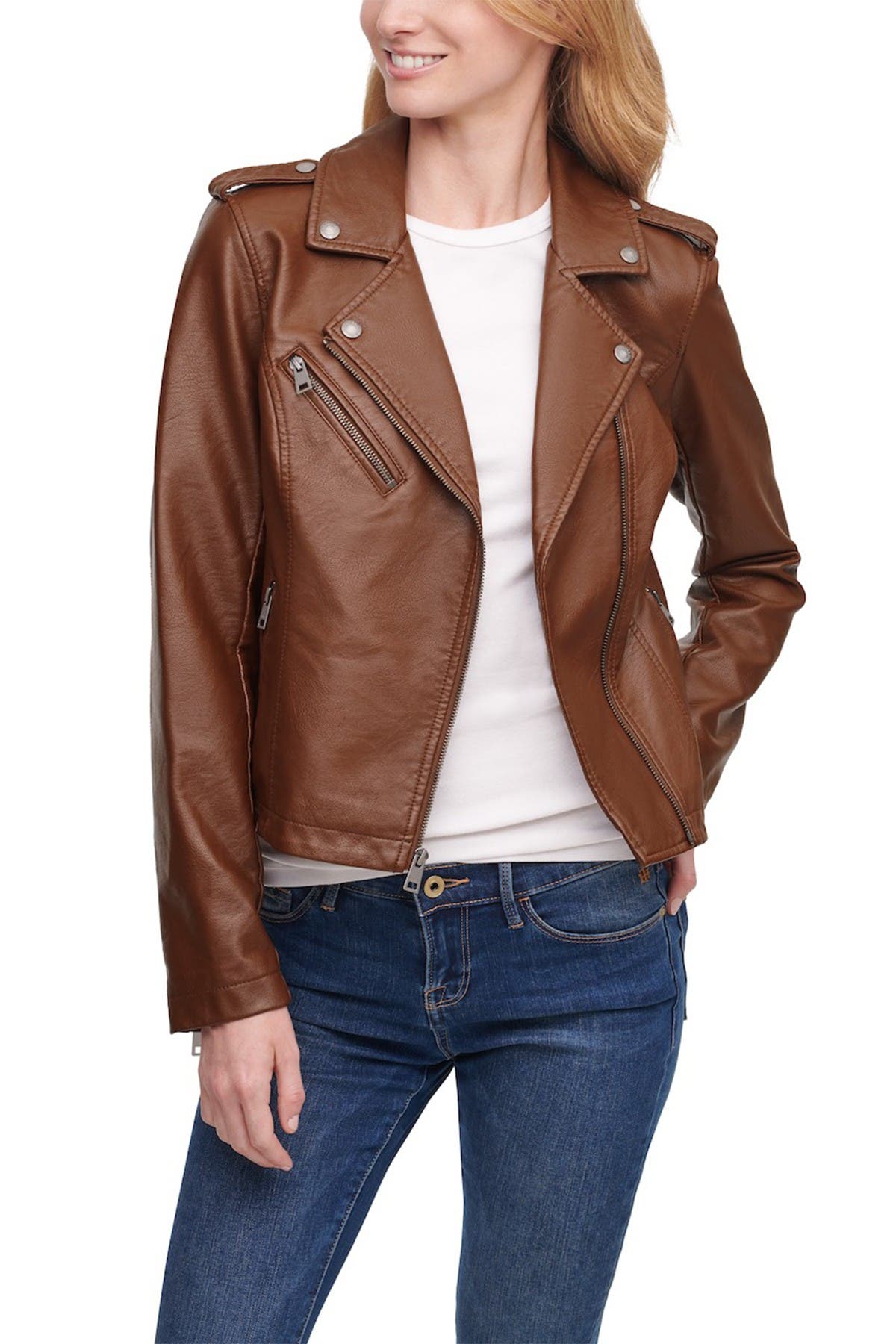 levi's faux leather jacket