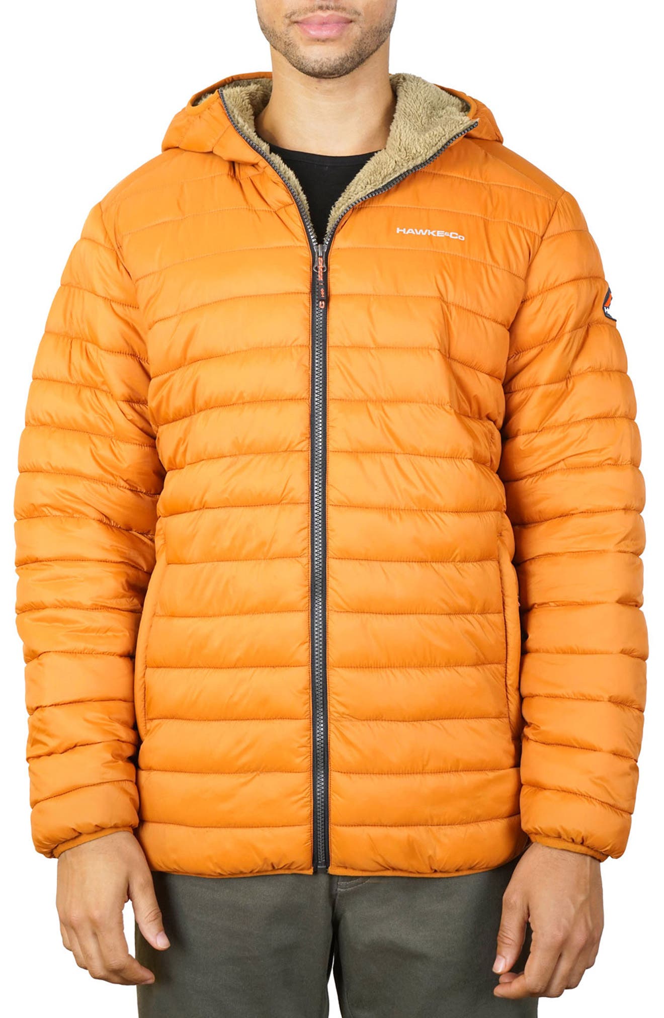 hawke puffer down jacket