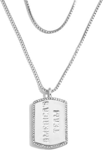 Dallas cowboys shop dog tag necklace