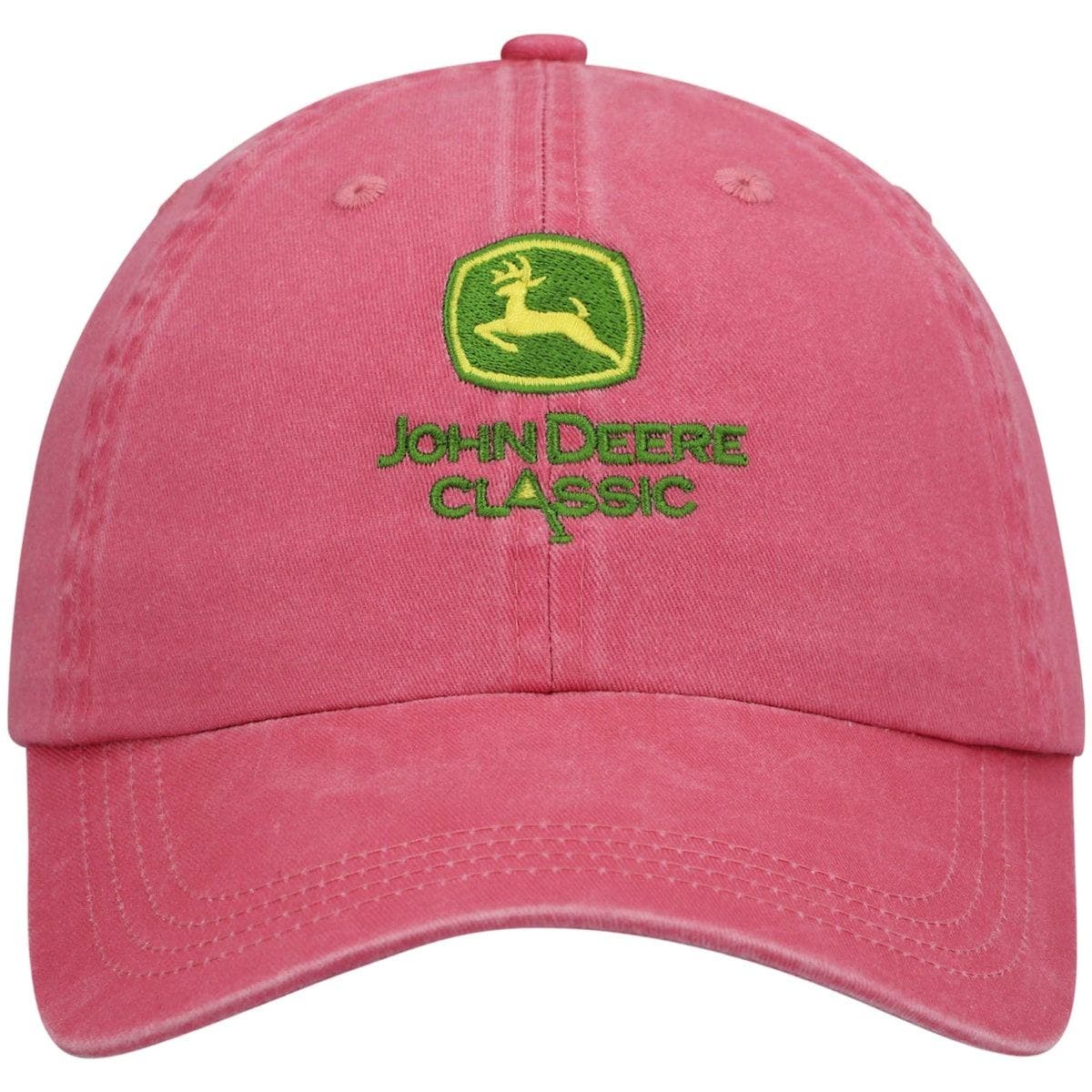 Pink John Deere Classic Pigment-Dyed 
