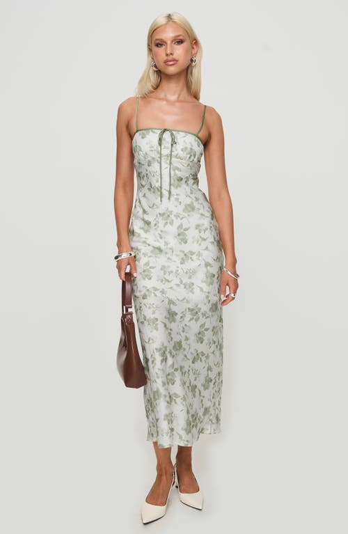 Princess Polly Vasiliki Floral Midi Sundress In White