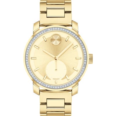 Movado Bold Glitz Bracelet Watch,