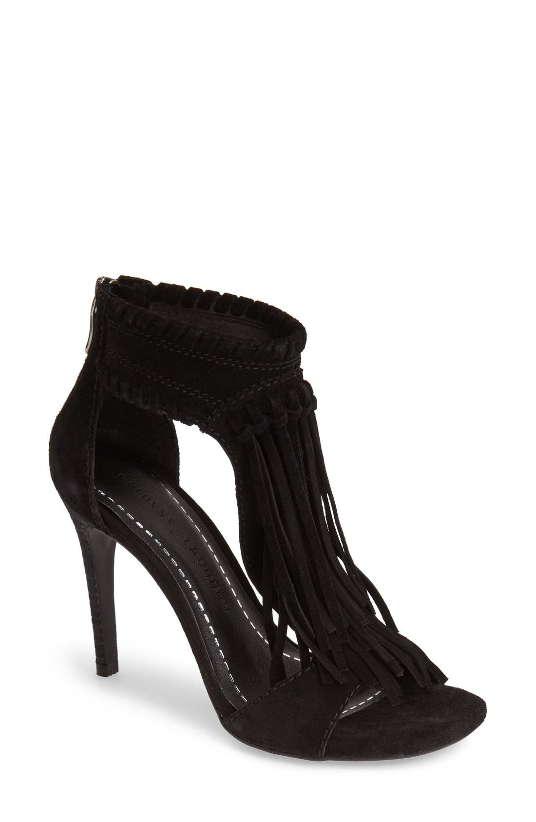 chinese laundry fringe heels