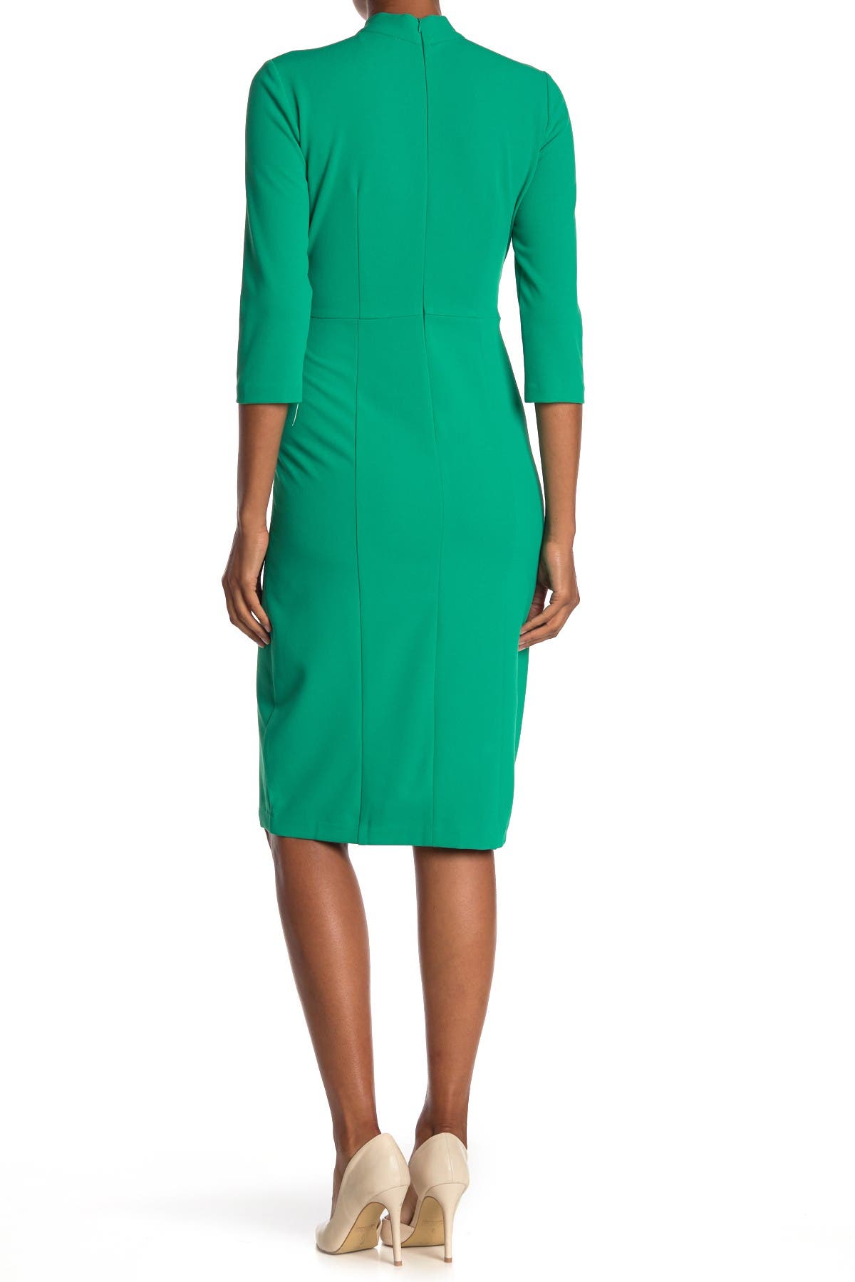 Donna Keyhole Crepe Sheath Dress Nordstrom Rack