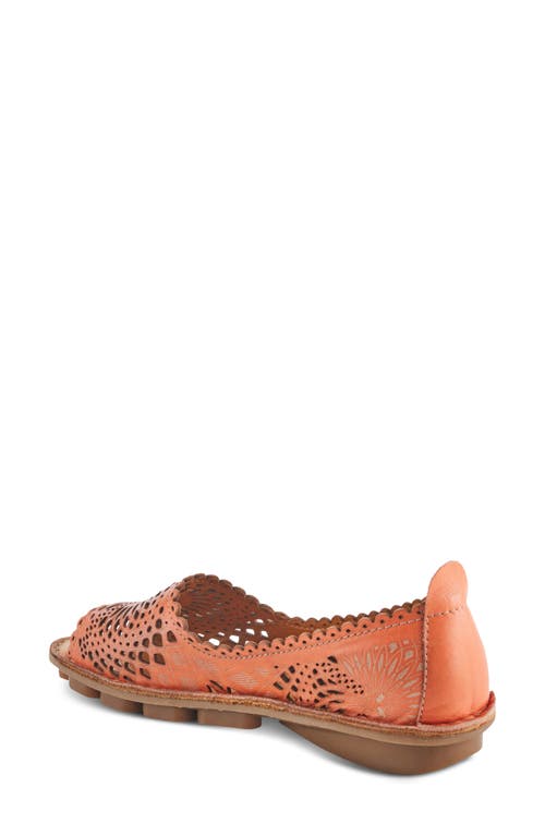 Shop Spring Step Brandal Wedge Sandal In Orange