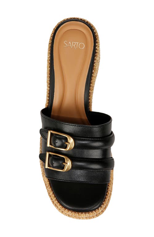 SARTO BY FRANCO SARTO SARTO BY FRANCO SARTO TORINO WEDGE PLATFORM SLIDE SANDAL