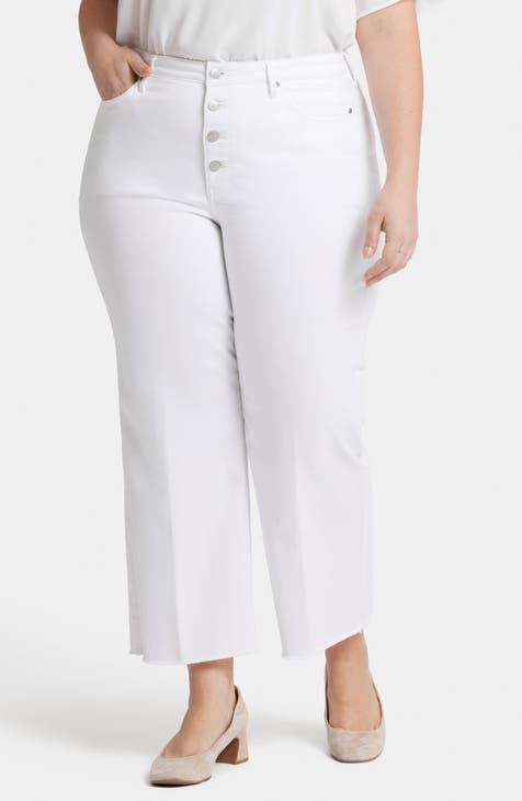 NYDJ Womens Plus Size Ponte Marilyn Straight Leg Pant : :  Clothing, Shoes & Accessories