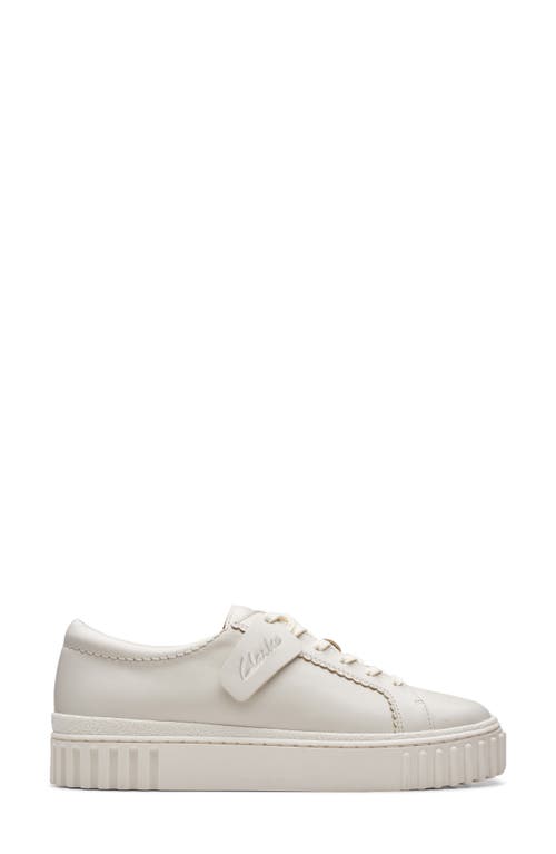 Clarksr Clarks(r) Mayhill Walk Sneaker In Off White