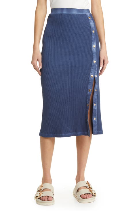 Denim wrap shop skirt nordstrom