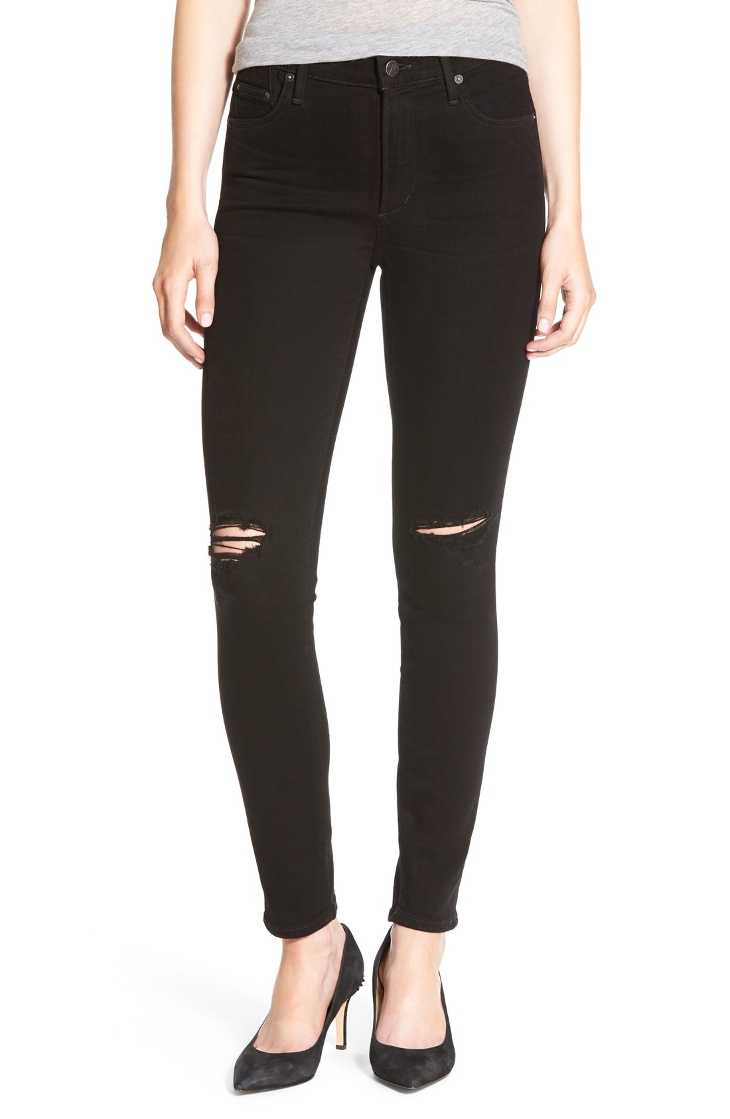 Citizens of Humanity 'Rocket' High Rise Distressed Skinny Jeans (Ripped ...