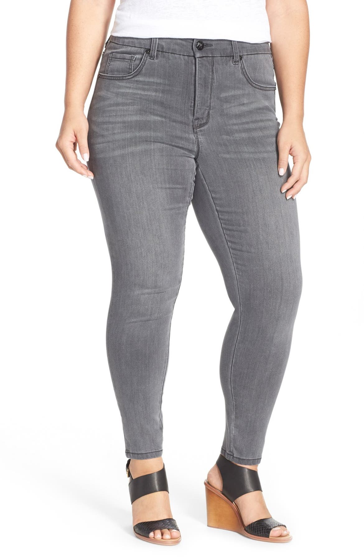 Melissa McCarthy Seven7 Stretch Slim Leg Jeans (Plus Size) | Nordstrom