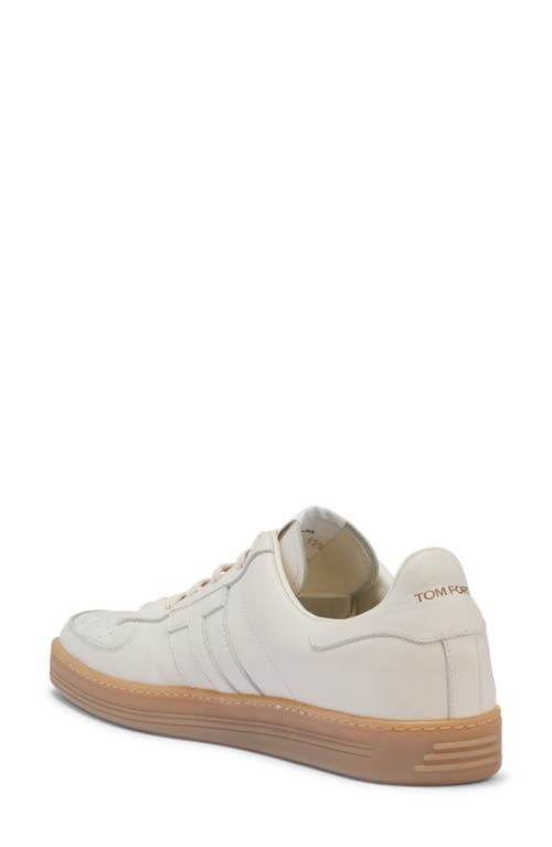 Shop Tom Ford Radcliffe Low Top Sneaker In Marble/amber