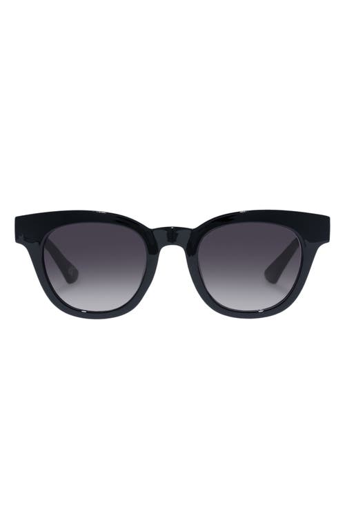 50mm Dorado D-Frame Sunglasses in Black