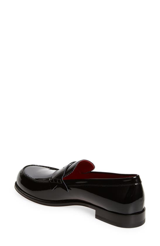 Shop Christian Louboutin Mocloon Penny Loafer In Black