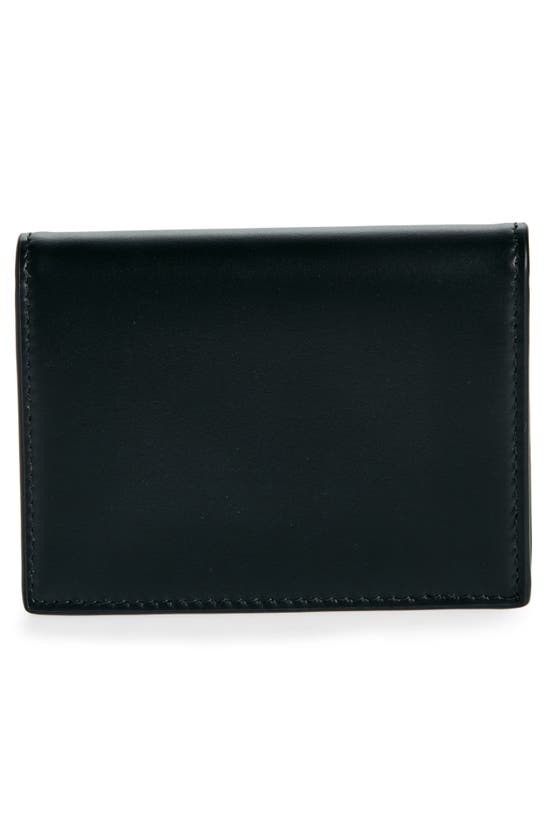 Dolce & Gabbana Small Zip-around Wallet In Calfskin With Raised Logo In Nero
