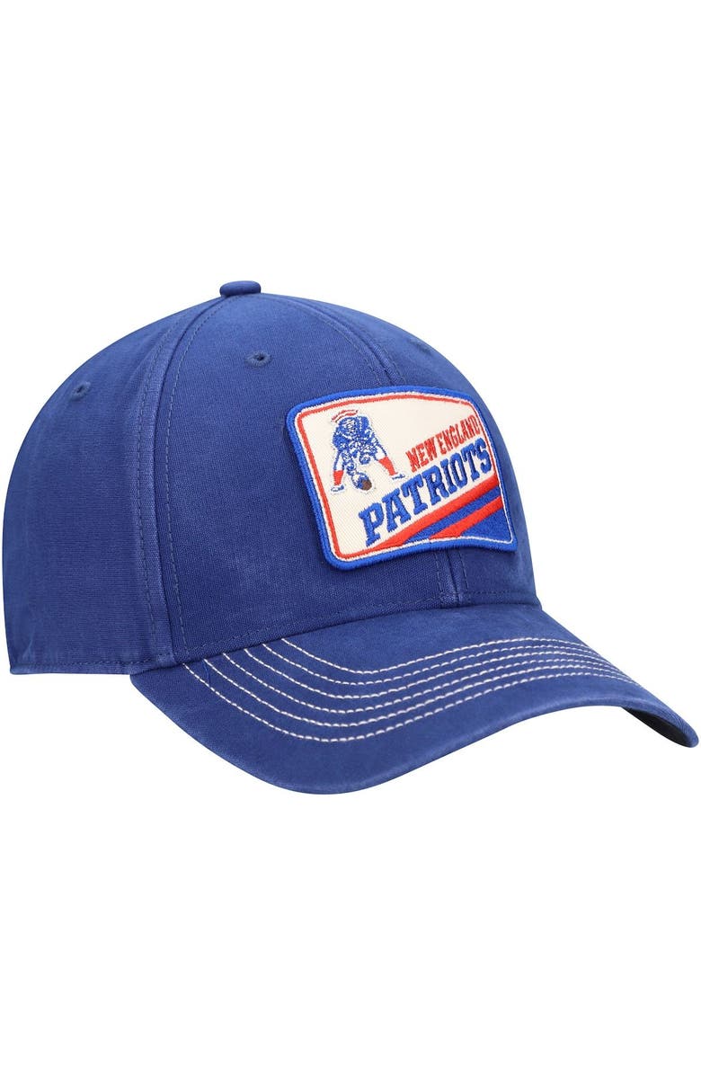 Men's '47 Royal New England Patriots Upland MVP Historic Logo Adjustable Hat Men's '47 Royal New England Patriots Upland MVP Historic Logo Adjustable Hat
