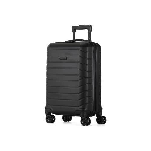 Bugatti Wellington Hardside Carry-on Luggage With Tsa Lock In Black
