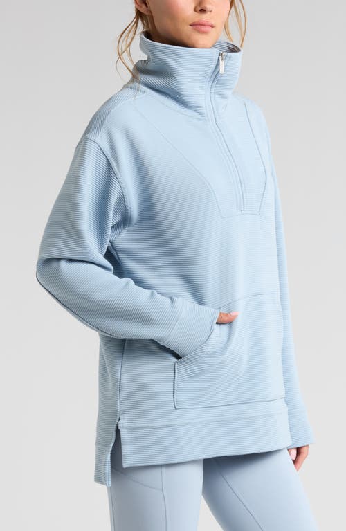 Zella Kickback Ottoman Tunic In Blue Fog