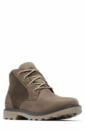 Hannen plain toe waterproof 2024 boot with genuine shearling