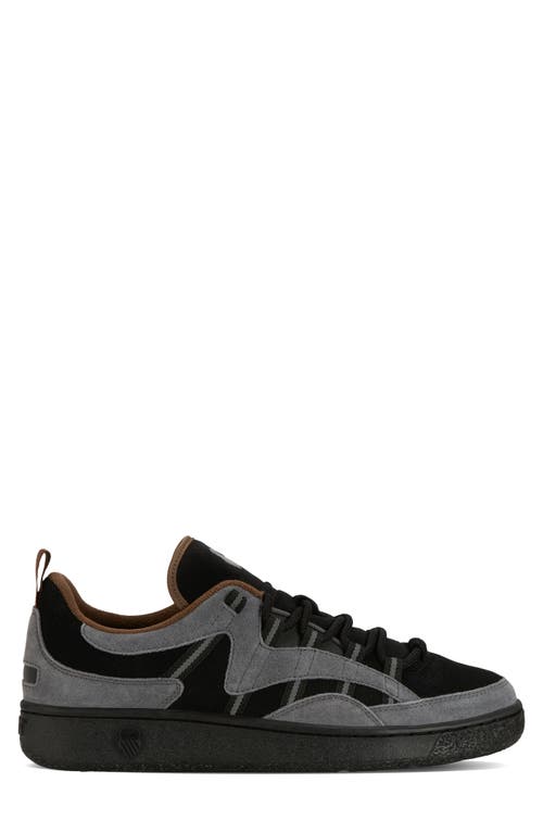 Shop K-swiss Slamm 99 Sde Tennis Sneaker In Black/black