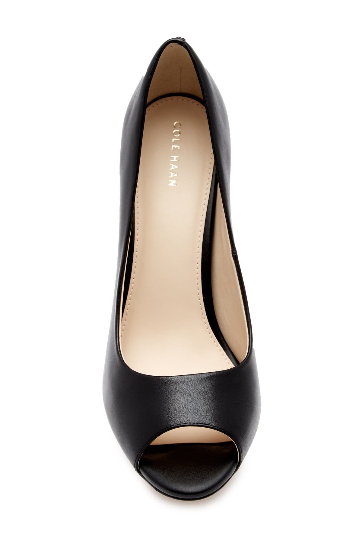 cole haan harlow open toe pump