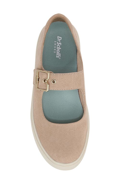 Shop Dr. Scholl's Madison Mary Jane Sneaker In Sand