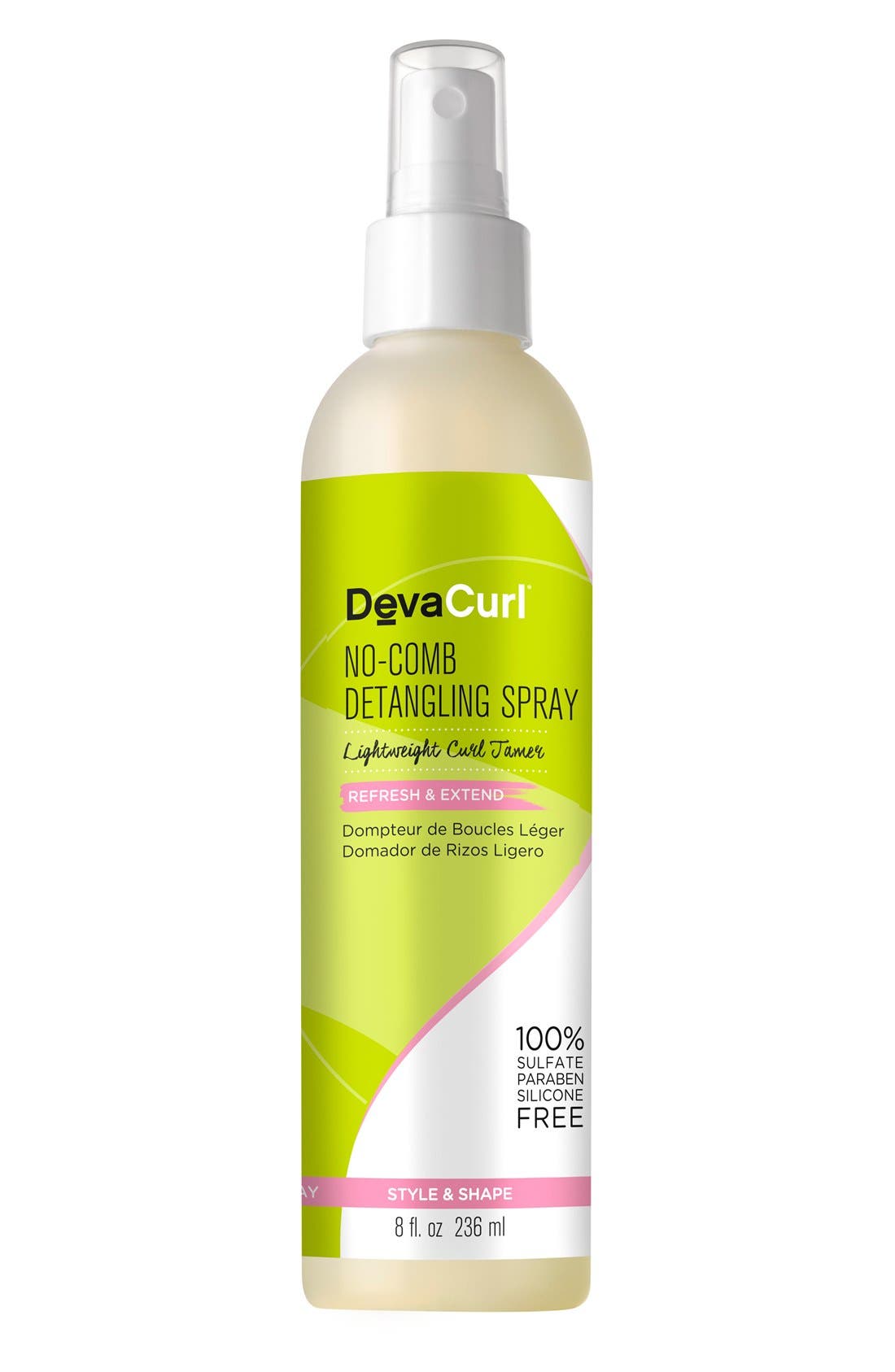 DevaCurl Detangling Spray Lightweight Curl Tamer Nordstrom