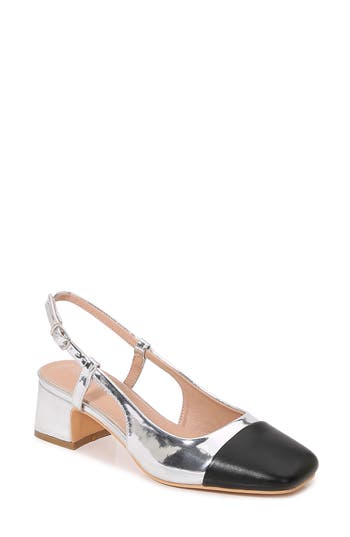 Berness Bethany Slingback Pump In Silver