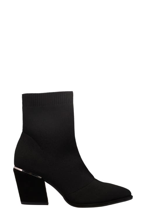 Mia Draxton Pointed Toe Bootie In Black